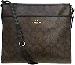 Signature File Crossbody Bag