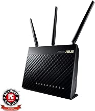 ASUS AC1900 Dual Band Gigabit WiFi Router with MU-MIMO, AiMesh for mesh wifi system, AiProtection network security powered by Trend Micro, Adaptive QoS and Parental Control
