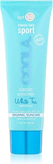 COOLA Suncare Classic Sport Face SPF 50 Sunscreen, White Tea, 1.7 fl. oz.