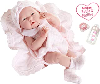 JC Toys La Newborn All-Vinyl-Anatomically Correct Real Girl 15