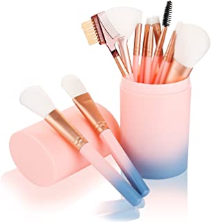 Makeup Brush Sets - 12 Pcs Makeup Brushes for Foundation Eyeshadow Eyebrow Eyeliner Blush Powder Concealer Contour