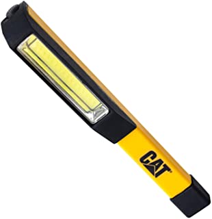 Cat CT1000 Pocket COB Light – Brilliantly Bright 175 Lumen COB LED Flood Beam Pocket Work Light, Black/Yellow