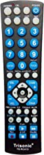 Trisonic 6 Way All in One Universal Remote Control, Programmable Remote, Compatible with TV, AUX,Cable COVERTER Box, CD,DVD, Cable, Satellite and More