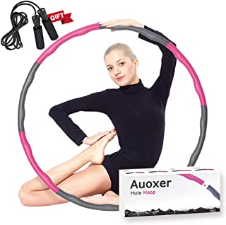 weighted hula hoop size chart