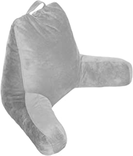 Milliard Reading Pillow with Shredded Memory Foam, Great As Backrest for Books Or Gaming- 18x15 inches (Sit up Pillow)