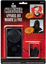 Amscan Halloween Voice Changer Party Supplies, Black