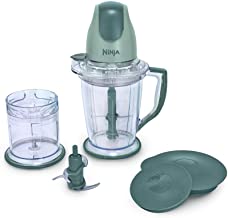 Ninja 400-Watt Blender/Food Processor for Frozen Blending, Chopping and Food Prep with 48-Ounce Pitcher and 16-Ounce Chopper Bowl (QB900B), Silver