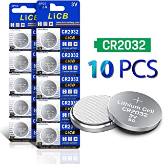 LiCB CR2032 3V Lithium Battery(10-Pack)