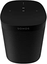 Sonos One (Gen 2) - Voice Controlled Smart Speaker with Amazon Alexa Built-in - Black