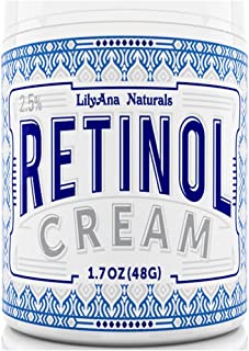 LilyAna Naturals Retinol Cream Moisturizer 1.7 Oz