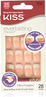 Kiss Everlasting French Nail Kit Medium Infinite Nails, 28 Ea, 28 Count