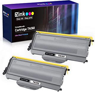 E-Z Ink(TM) Compatible Toner Cartridge Replacement for Brother TN330 TN360 TN-330 TN-360 High Yield to use with DCP-7040 DCP-7030 MFC-7840W HL-2140 MFC-7340 MFC-7440N HL-2170W HL-2150N (Black, 2 Pack)