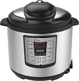Instant Pot LUX60V3 V3 6 Qt 6-in-1 Multi-Use Programmable Pressure Cooker, Slow Cooker, Rice Cooker, Sauté, Steamer, and Warmer