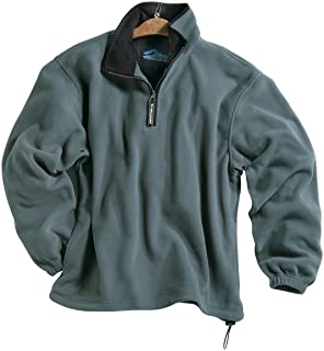 Tri-Mountain Men's 100% Polyester Anti-Pilling Micro Fleece 1/4 Zip Escape Pullover (6 Color)