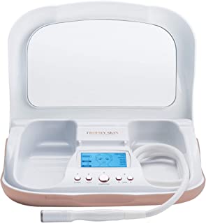 Trophy Skin MicrodermMD at Home Microdermabrasion Machine to Exfoliate and Rejuvenate Skin, Reduce Wrinkles, and Provide Anti-Aging Effects on Face and Body - Diamond Tips and Sensitive Mode