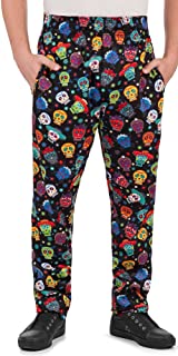 Men’s Calavera Print Chef Pant (XS-3X)