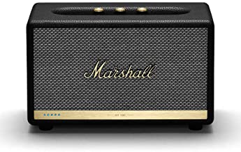Marshall Acton II Wireless Wi-Fi Multi-Room Smart Speaker with Amazon Alexa Built-in, Black - New