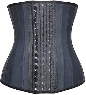 Women's Underbust Latex Sport Girdle Waist Trainer Corsets Hourglass Body Shaper