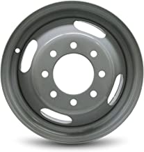 Road Ready Car Wheel For 2003-2015 Chevrolet Express 3500 GMC Savana 3500 2001-2007 Chevrolet Silverado 3500 GMC Sierra 3500 16 Inch 8 Lug Gray Steel Rim Fits R16 Tire - Exact OEM Replacement - Full-S