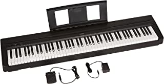 Yamaha P71 88-Key Weighted Action Digital Piano With Sustain Pedal And Power Supply (Amazon-Exclusive)