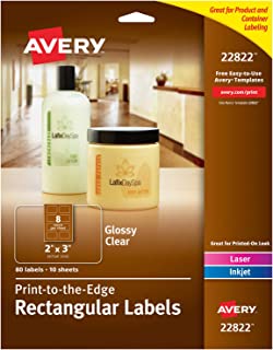 Avery Rectangle Labels for Laser & Inkjet Printers, 2