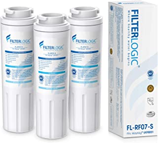 FilterLogic NSF 53&42 Certified UKF8001 Refrigerator Water Filter, Replacement for Maytag UKF8001P, Whirlpool EDR4RXD1, EveryDrop Filter 4, PUR 4396395 Puriclean II, UKF8001AXX-200, 469006 (Pack of 3)