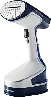 Rowenta DR8120 X-Cel Powerful Handheld Garment and Fabric Steamer Stainless Steel Heated Soleplate with 2 steam Options, 1600-Watts, White