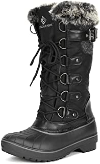 Women's DP Warm Faux Fur Lined Mid Calf Winter Snow Boots