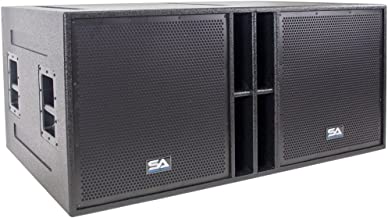 Seismic Audio - The_Quad_18-4 x 18 Inch Subwoofer Cabinet - 4800 Watt Sub Woofer for PA/DJ/Band Live Sound