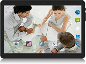 Tablet 10 inch Android 8.1 Go,3G Unlocked Phablet with Dual sim Card Slots and Cameras,Tablet PC with WiFi,Bluetooth,GPS (10 inch Android 8.1, Black)