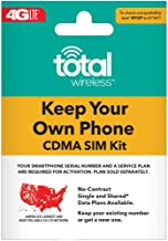 Total Wireless Keep Your Own Phone 3-in-1 Prepaid SIM Kit
