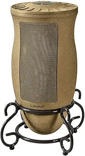 Lasko Designer Series Ceramic Space Heater-Features Oscillation, Remote, and Built-in Timer, Beige