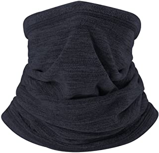 Soft Fleece Neck Gaiter Warmer Face Mask for Cold Weather Winter Outdoor Sports