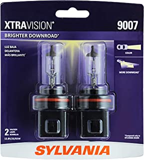 SYLVANIA - 9007 XtraVision - High Performance Halogen Headlight Bulb, High Beam, Low Beam and Fog Replacement Bulb (Contains 2 Bulbs)