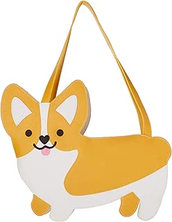 True Zoo 7090 Corgi Cooler Tote, Yellow and White, Set of 1