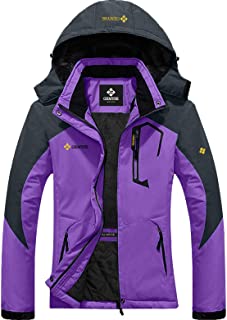 GEMYSE Women's Mountain Waterproof Ski Snow Jacket Winter Windproof Rain Jacket