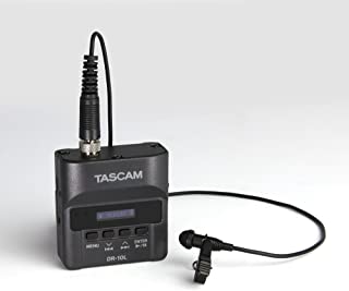 Tascam DR-10L Portable Digital Audio Recorder with Lavalier Microphone