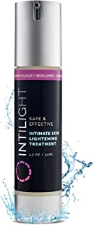 Intilight Skin Lightening Cream - Hydroquinone Whitening and Bleaching Dark Spot Corrector Serum for Face, Underarm, and Sensitive Areas
