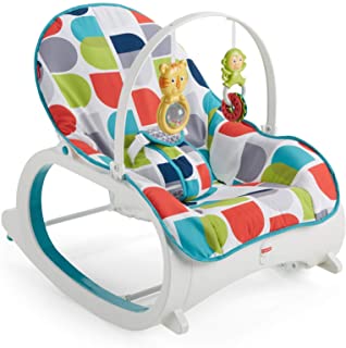 Fisher-Price Infant-to-Toddler Rocker, Geo Curve Multicolor