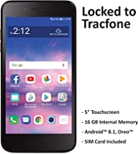 TracFone LG Rebel 4 4G LTE Prepaid Smartphone (Locked) - Black - 16GB - Sim Card Included - CDMA