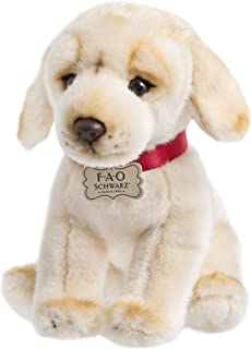 FAO Schwarz 1005982 Golden Labrador Puppy Dog Toy Plush, Ultra Soft & Snuggly Doll for Creative & Imagination Play, 10
