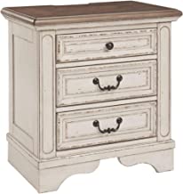 Signature Design by Ashley Realyn Nightstand, Chipped White