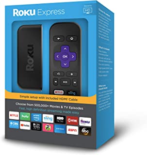 Roku Express | Easy High Definition (HD) Streaming Media Player (2018)
