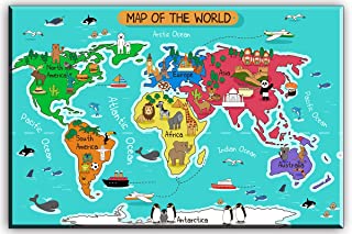 Best world canvas print Reviews