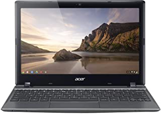 Acer C720-2844 11.6-inch Chromebook, Intel Celeron 2955U 1.4GHz, 4GB RAM, 16GB SSD (Renewed)