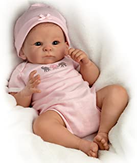 The Ashton - Drake Galleries Tasha Edenholm So Truly Real Lifelike Poseable Baby Girl Doll: Little Peanut - 17