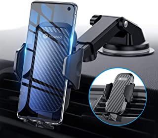 Universal Car Phone Mount VICSEED Car Phone Holder for Car Dashboard Windshield Air Vent Long Arm Strong Suction Cell Phone Car Mount Fit with iPhone 11 Pro X XS Max XR Galaxy Note10 S10 & All Phones