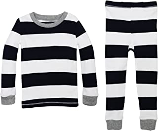 Baby Pajamas, Tee and Pant 2-Piece PJ Set, 100% Organic Cotton