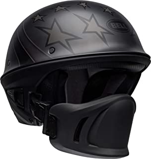 Bell Rogue Half-Size Motorcycle Helmet (Honor Matte Titanium/Black, Large)
