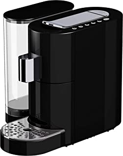 K-Fee Twins II Verismo Pod Compatible Single Serve Coffee/Espresso Machine (Black/Chrome)